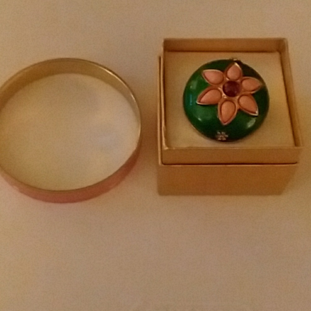 Cocktail ring with matching bangle - Picture 2 of 2